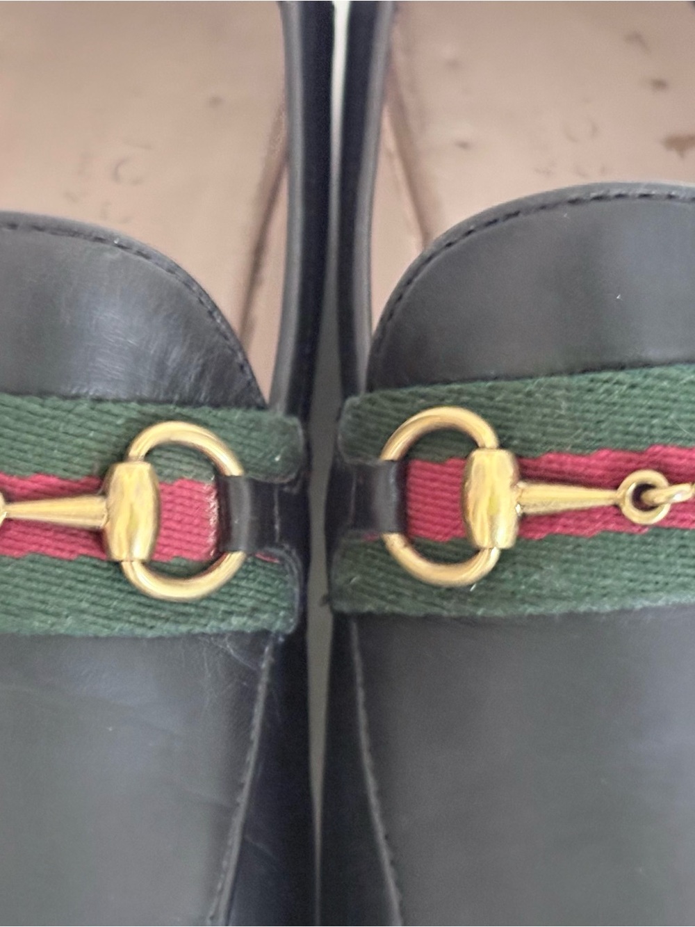 Gucci Black Brixton Web leather loafers
36.5 EU. - Picture 7 of 12